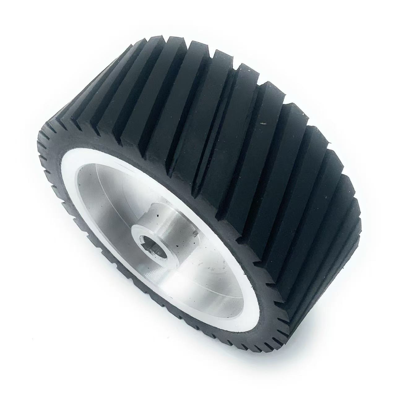 Wear-Resistant Rubber Contact Wheel for Belt Sanders