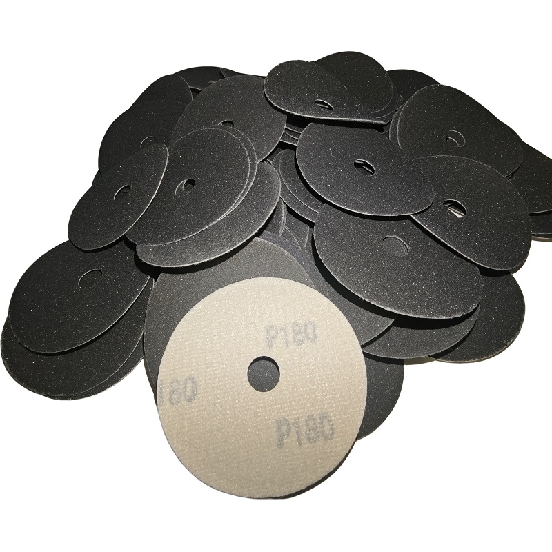 Silicon carbide sanding discs for stone