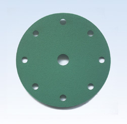 Green Al/O Film Sanding Disc