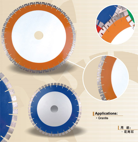 Diamond saw blades for granite