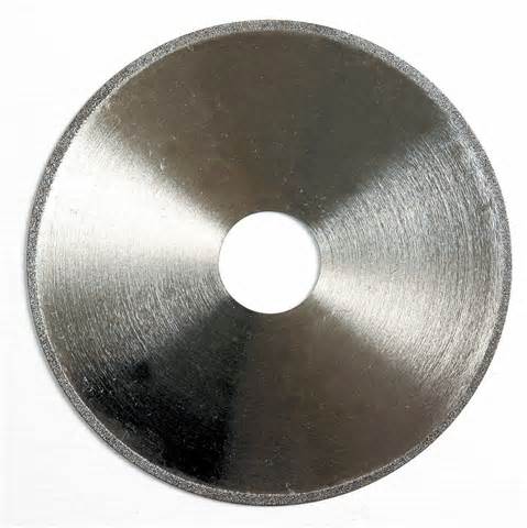 Electro chemical cutting wheel